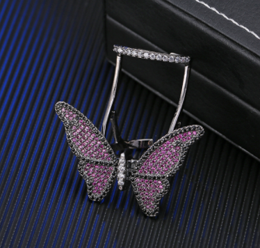 Anillo Mariposa Ajustable