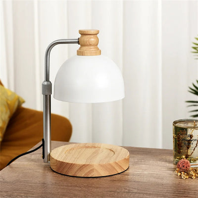 Lámpara Aromática de Cera con Diseño de Tronco Natural - Image 7