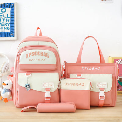 Mochila Escolar de 4 Piezas para Secundaria - Image 10