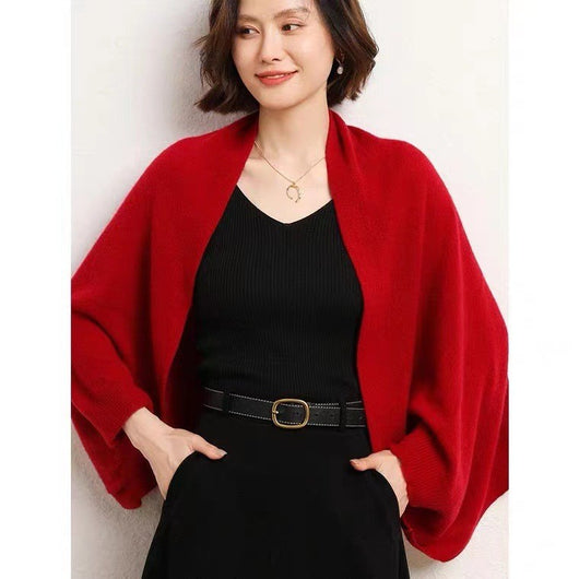 Cardigan Elegante con Hombreras - Abrigo Cálido Versátil para Mujer - Image 7