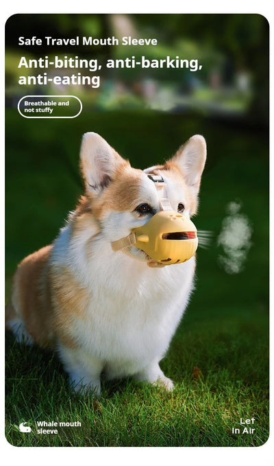 Bozal Respirador Ajustable para Perros - Cesta Suave Anti-Mordidas - Image 13