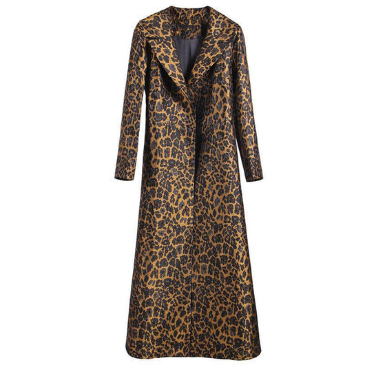 Chaqueta Larga Leopardo para Mujer - Estilo Sofisticado - Image 7