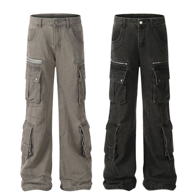 Overol de Algodón con Bolsillos Múltiples - Estilo Casual Versátil - Image 24