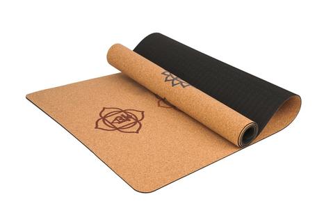 Tapete de Yoga de Corcho con los 7 Chakras