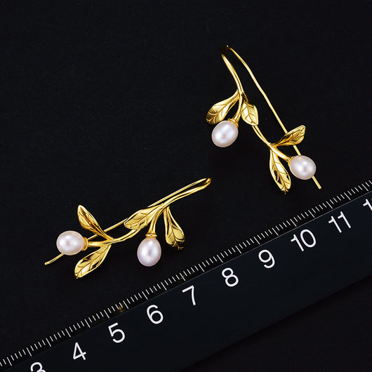 Aretes de Perla Natural Moye Dew - Image 6