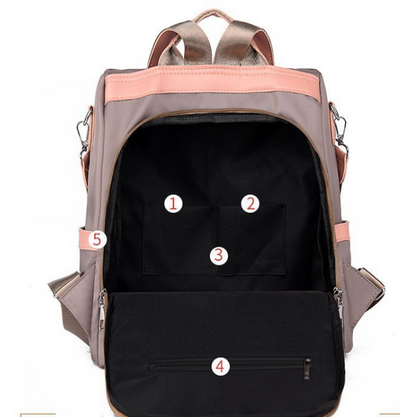 Mochila Escolar Antirrobo Doble Compartimento - Versátil para Estudiantes - Image 11