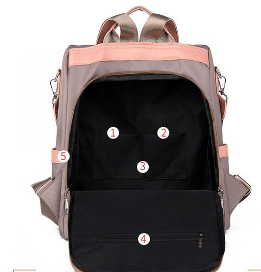 Mochila Escolar Antirrobo Doble Compartimento - Versátil para Estudiantes - Image 11