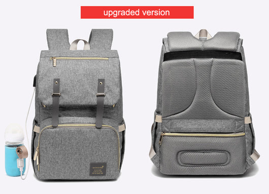 Mochila Maternal Térmica Impermeable con Carga USB y Calentador de Biberones - Image 3