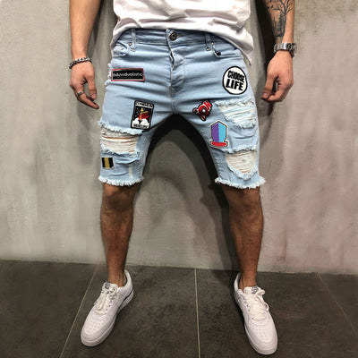 Pantalones Slim Cropped con Bordados - Jeans Modernos y Ajustados