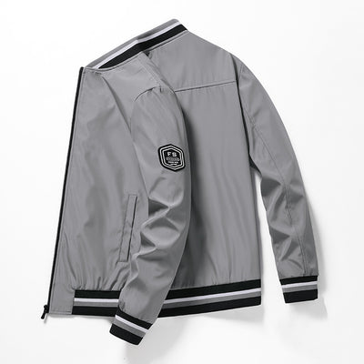 Chaqueta Casual con Cuello Alzado para Hombre - Primavera y Otoño - Image 4