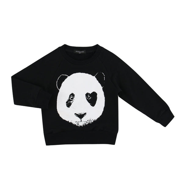 Blusa Panda de Manga Larga