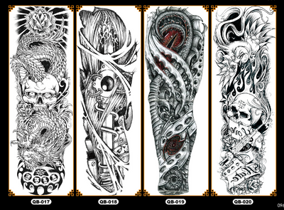 Manga Completa Tatuaje Temporal Impermeable Serie QB - Image 30