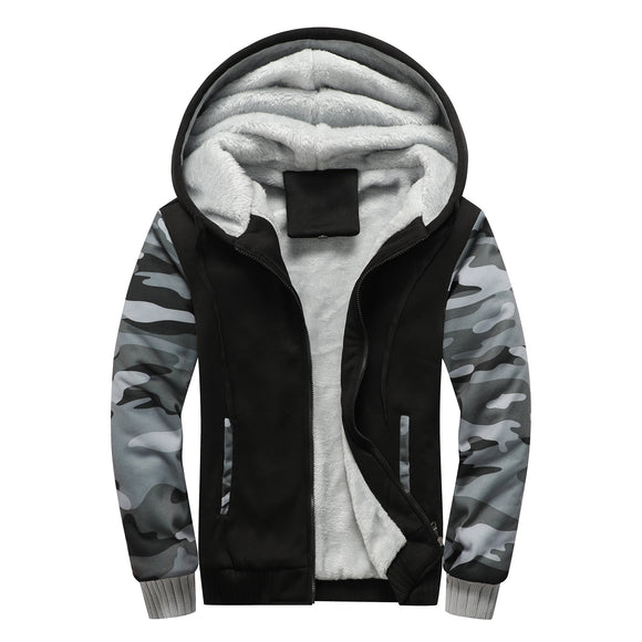 Sudadera con Capucha y Cierre para Hombre