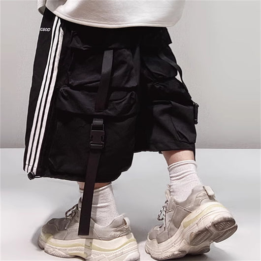 Pantalones Cortos Funcionales Hip-hop Estilo Japonés Tendencia Verano - Image 11