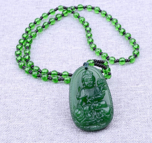 Colgante de Jaspe Verde con Patrono Zodiacal - Image 7