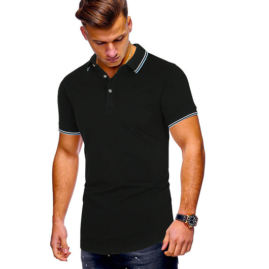 Playera de Rayas Multicolor con Costuras de Contraste - Image 19