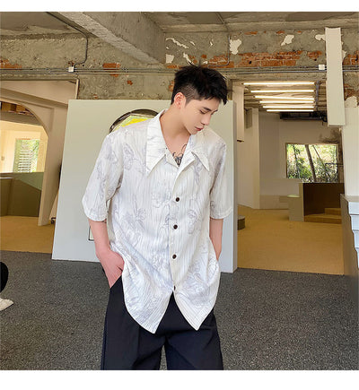 Camisa Cubana de Verano Casual para Hombre - Image 19