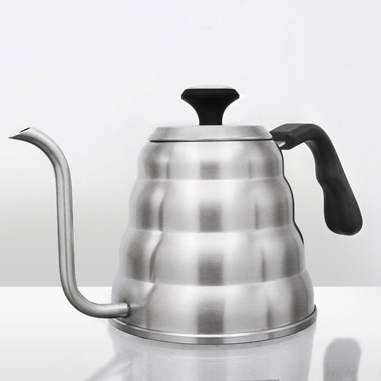 Cafetera de Acero Inoxidable con Asas Laterales