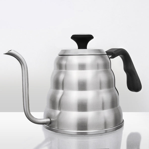Cafetera de Acero Inoxidable con Asas Laterales
