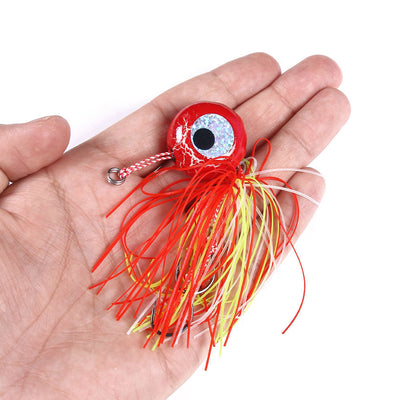 Anzuelo Plomado Multicolor 80g con Cabeza Grande para Pesca de Mar - Image 5