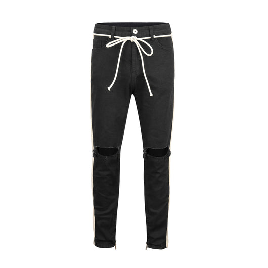Jeans Ajustados Rotos con Tobillera - Image 7