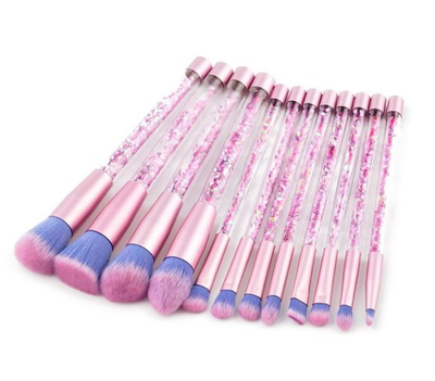 Kit Profesional de Brochas de Maquillaje con Estuche y Válvula de Flujo Líquido - Image 8