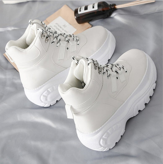 Zapatos Casuales Plataforma Estilo Coreano para Mujer - Image 3