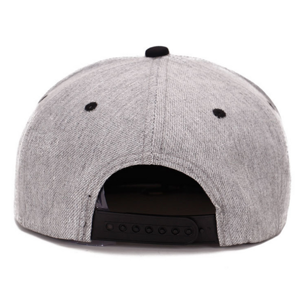 Gorra Hip Hop de Algodón con Visera Plana y Diseño Urbano