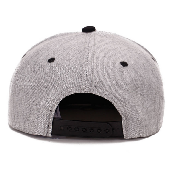 Gorra Hip Hop de Algodón con Visera Plana y Diseño Urbano