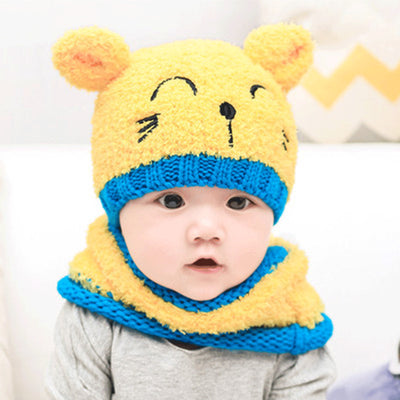 Gorro y Bufanda de Lana para Bebé - Image 3