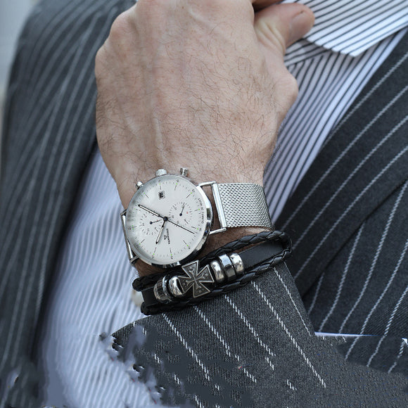 Reloj de Cuarzo Elegante sin Mecanismo