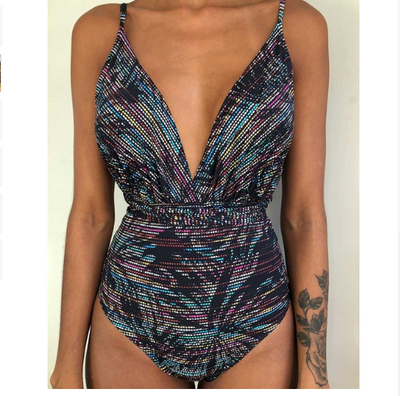 Traje de Baño Enterizo Espalda Descubierta para Mujer - Image 13