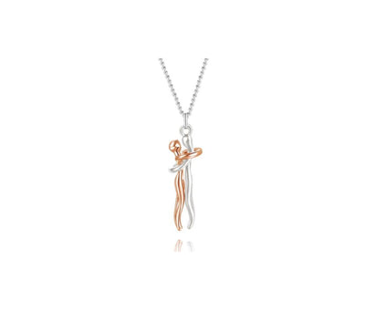 Collar Abrazo de Amor - Joyería Unisex para Parejas - Image 34