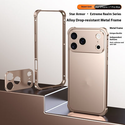 Funda Protectora para Teléfono con Marco Metálico y Hebilla Antimotines Esquina a Esquina - Image 8