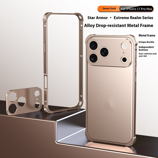 Funda Protectora para Teléfono con Marco Metálico y Hebilla Antimotines Esquina a Esquina - Image 8