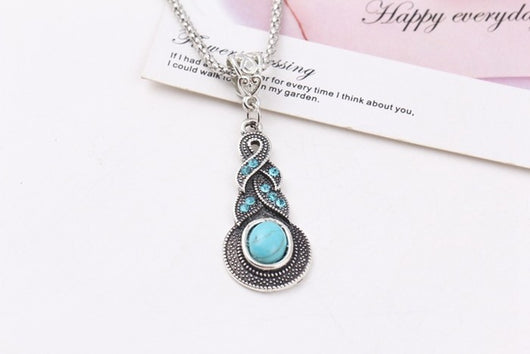 Conjunto de Collar y Aretes Turquesa - Image 13