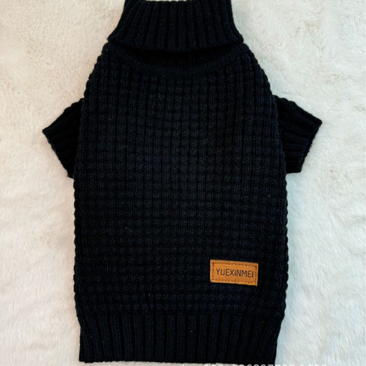 Suéter Cuello Alto para Mascotas - Ropa Abrigada para Gatos y Perros - Image 4
