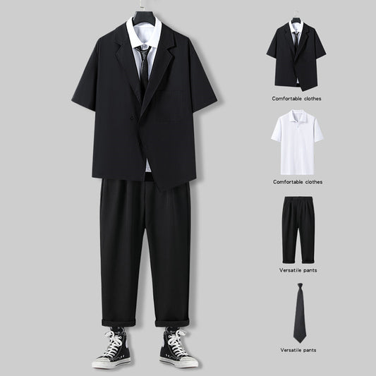 Blazer Casual de Verano para Hombre - Chaqueta Corta Ligera