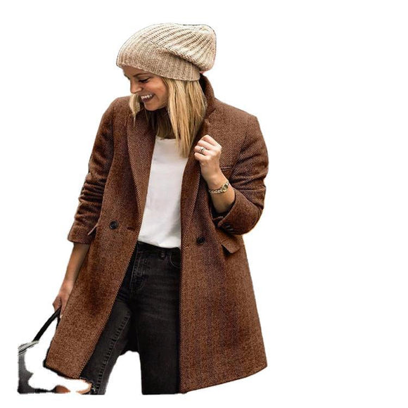 Blazer Slim Elegante con Solapas