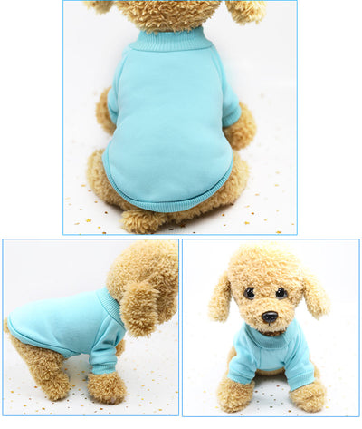 Sudadera Unisex de Color Puro para Perros - Image 3