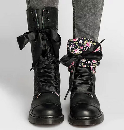 Botas de Invierno para Mujer con Tiras Cruzadas y Tacón Bajo - Image 6