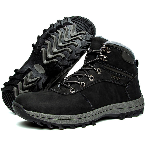 Botas de Nieve Acolchadas con Forro de Terciopelo - Estilo Coreano - Image 5