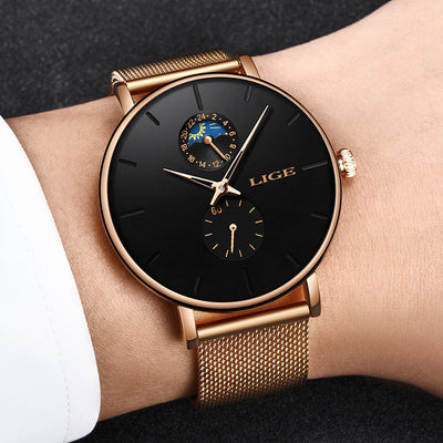 Reloj Hombre Malla Luminosa - Diseño Moderno y Funcional - Image 4