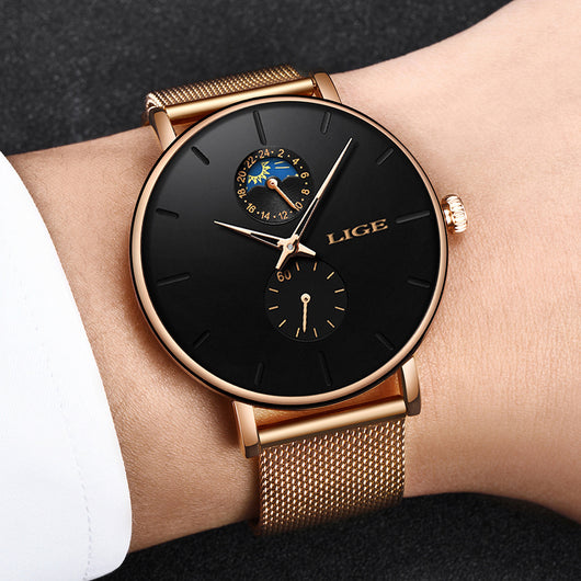Reloj Hombre Malla Luminosa - Diseño Moderno y Funcional - Image 4