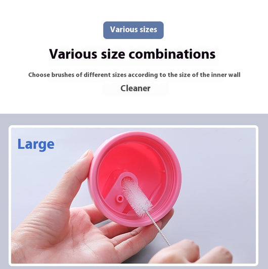 Juego de Cepillos de Limpieza Nylon con Acero Inoxidable - Image 19