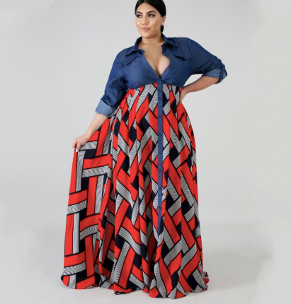 Vestido Holgado Escote V