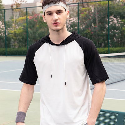 Playera con Capucha Deportiva para Parejas - Manga Corta Casual de Verano - Image 5