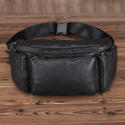 Bolsa Mensajera de Cuero Vacuno Gran Capacidad - Image 8