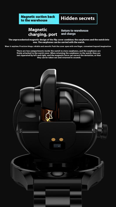 Reloj Inteligente con Monitor de Salud y Llamadas Bluetooth - Image 11