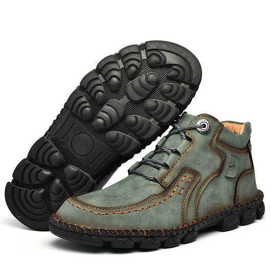 Botas de Cuero Estilo Británico Retro - Image 2